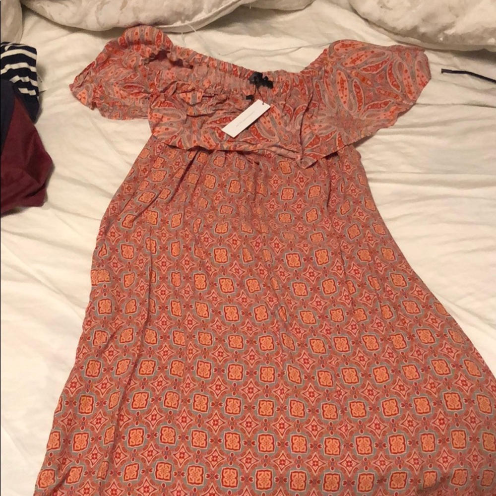 Sanctuary off the shoulder sun dress